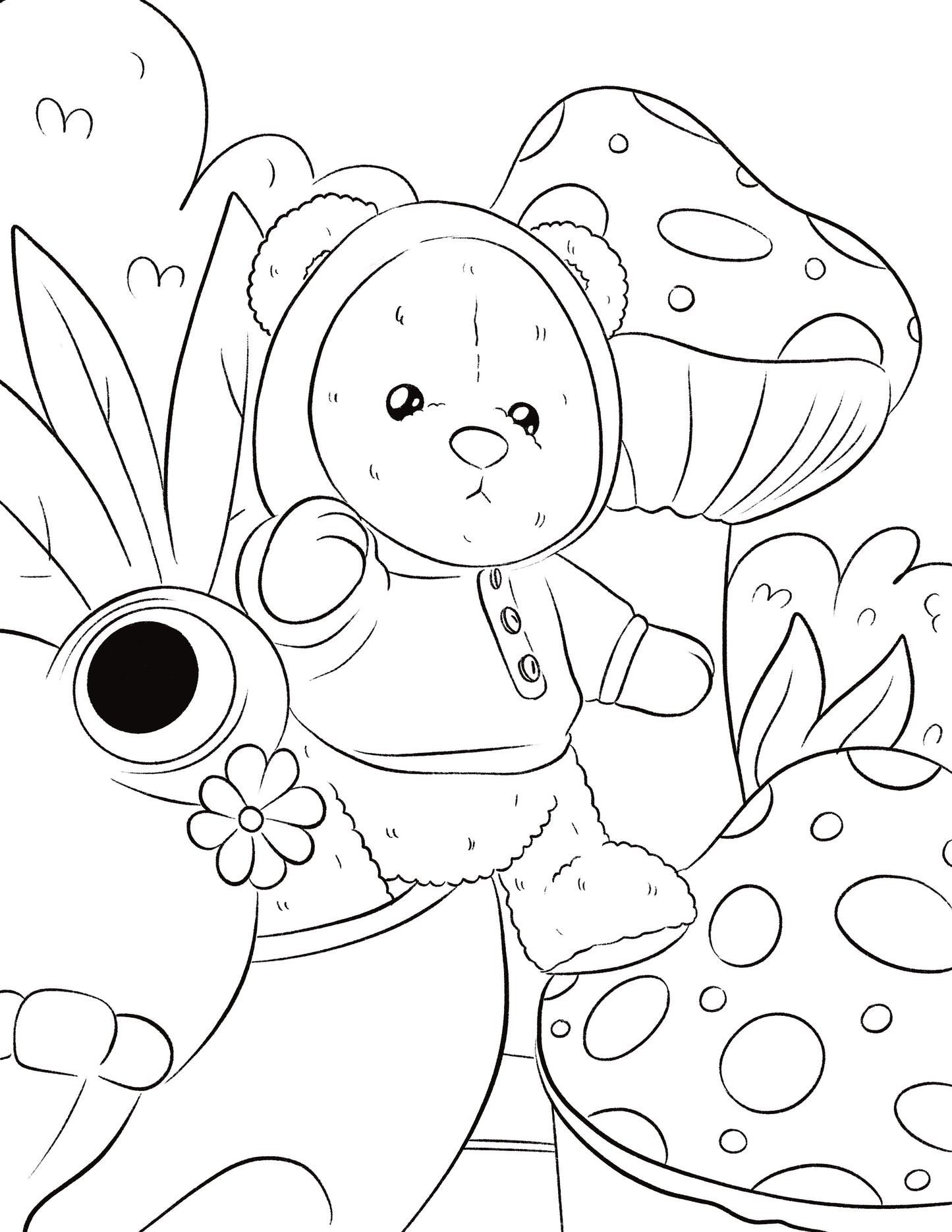 Coloring Pages Bundle of 4