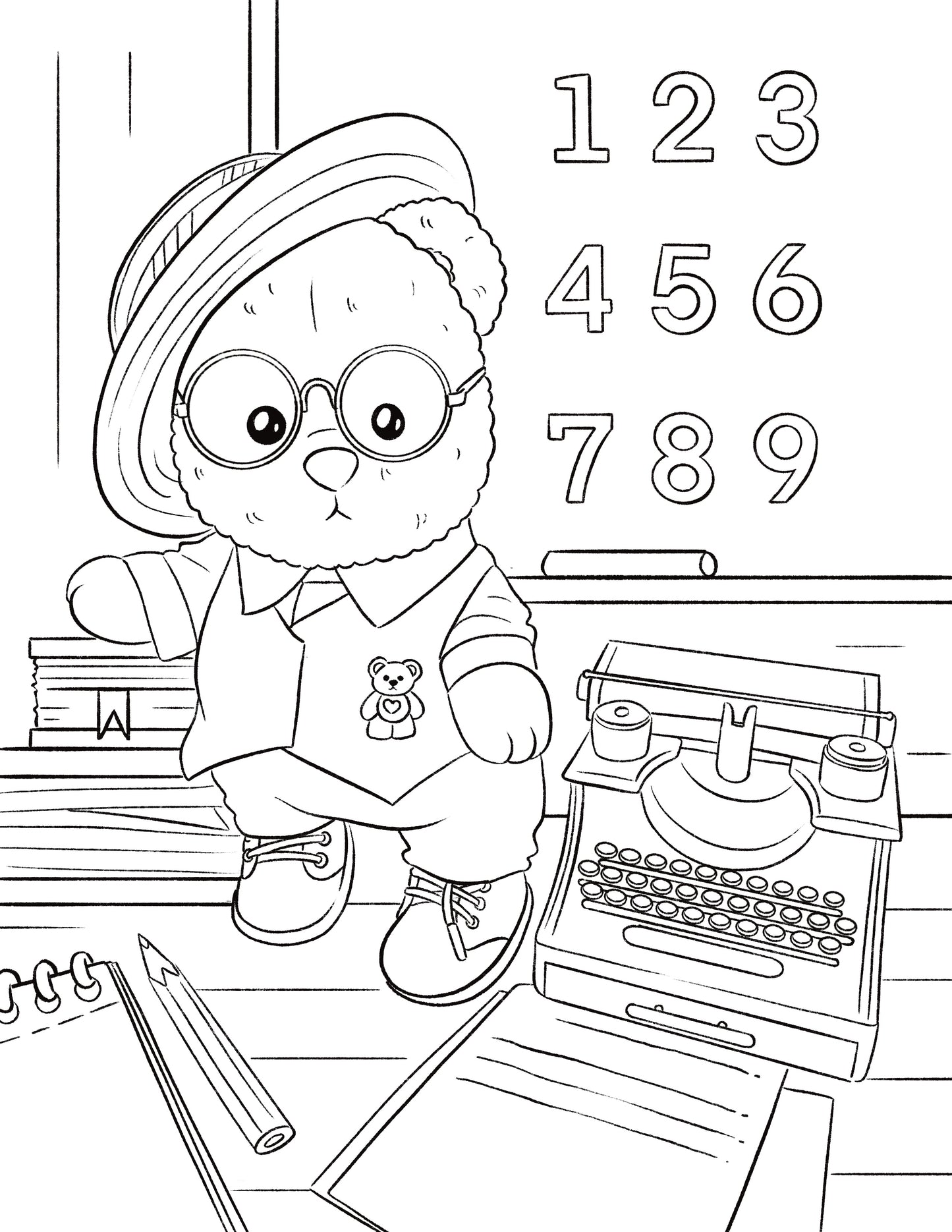 Coloring Pages Bundle of 4