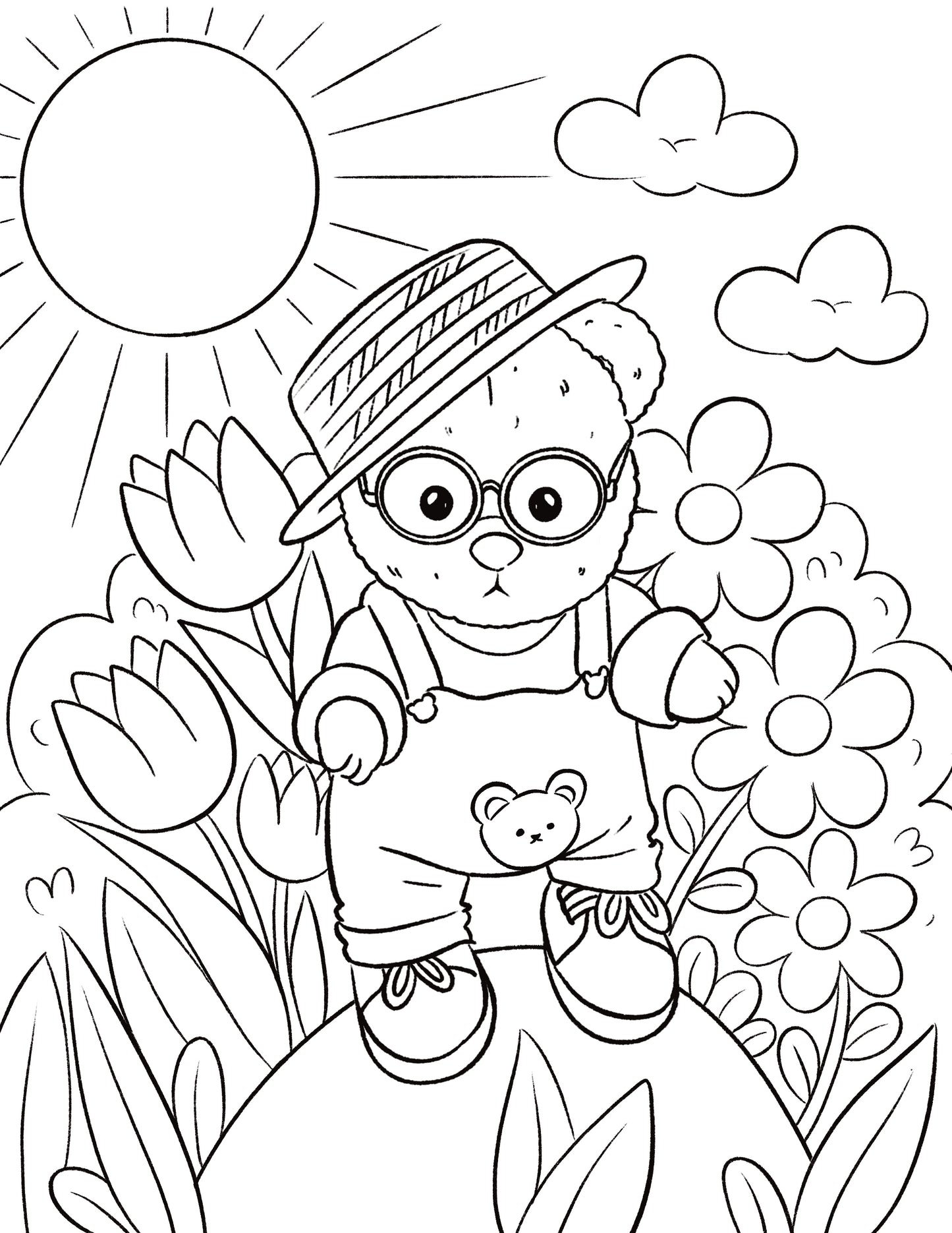 Coloring Pages Bundle of 4