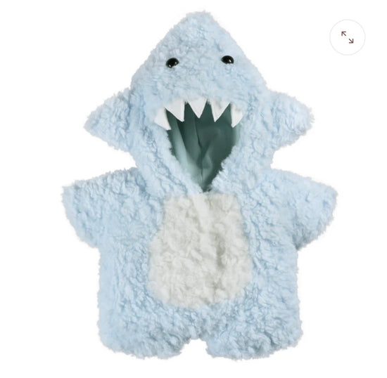 Blue shark outfit 30 cm baby