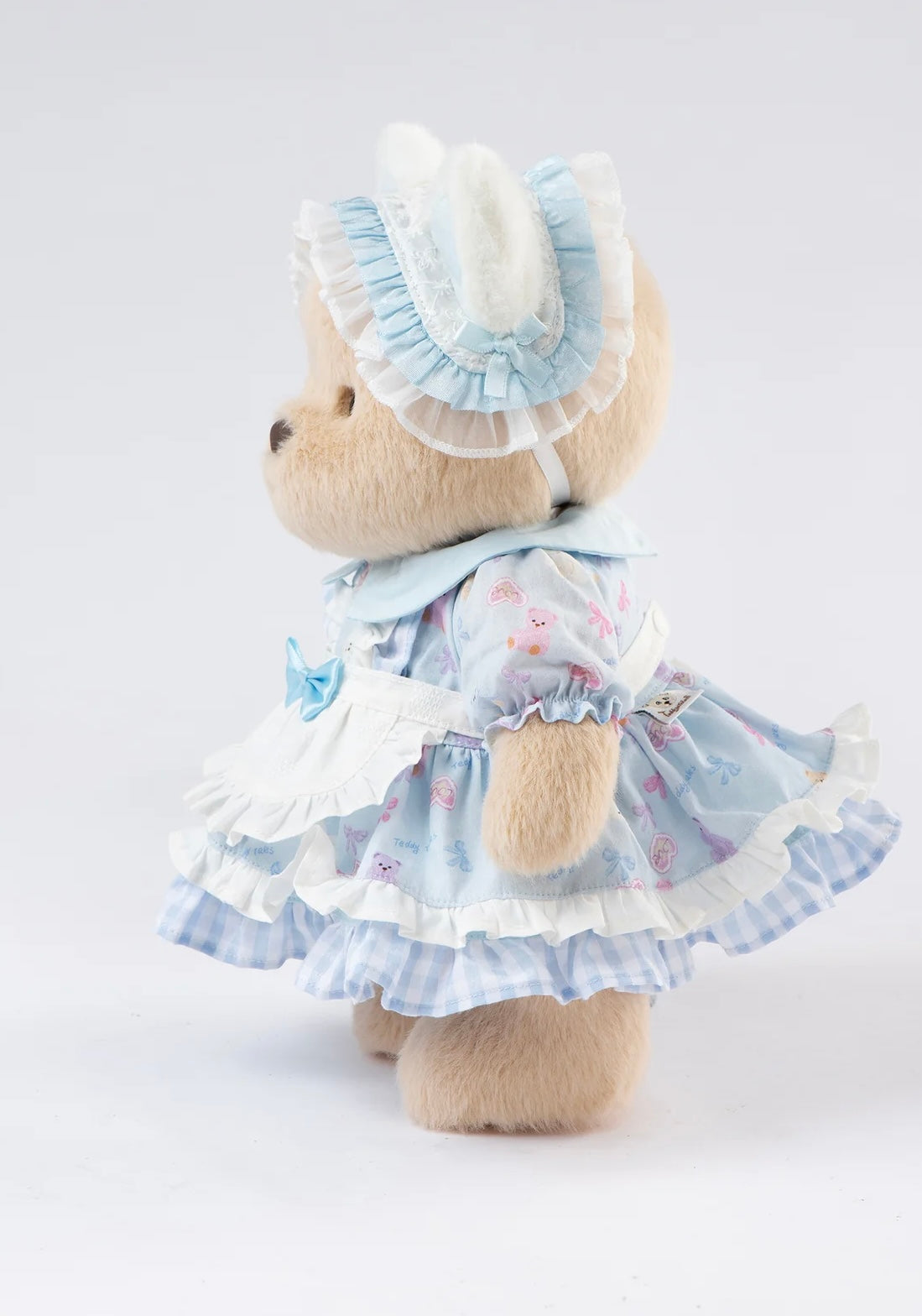 Blue butterfly orchid dress 30 cm baby