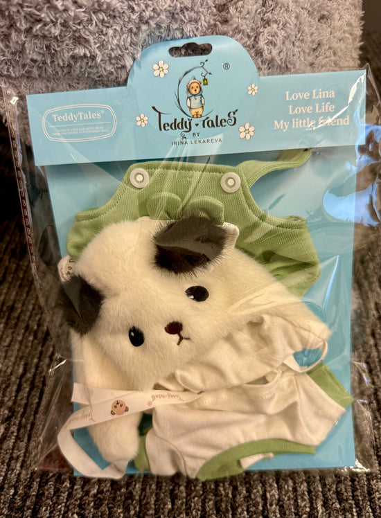 20 cm green overalls outfit