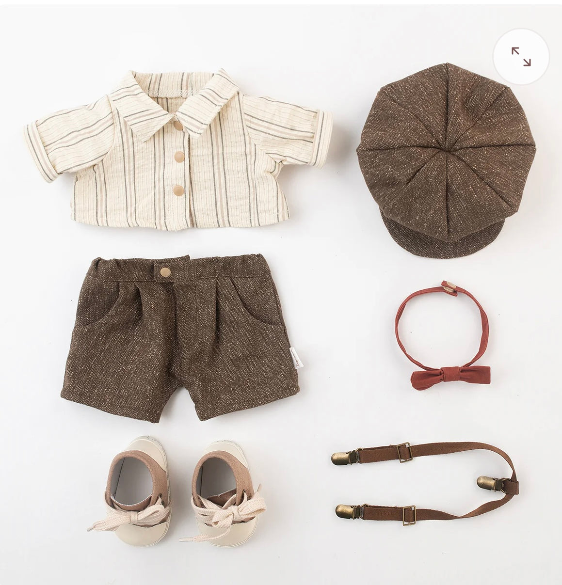 30 Cm love letter boy outfit