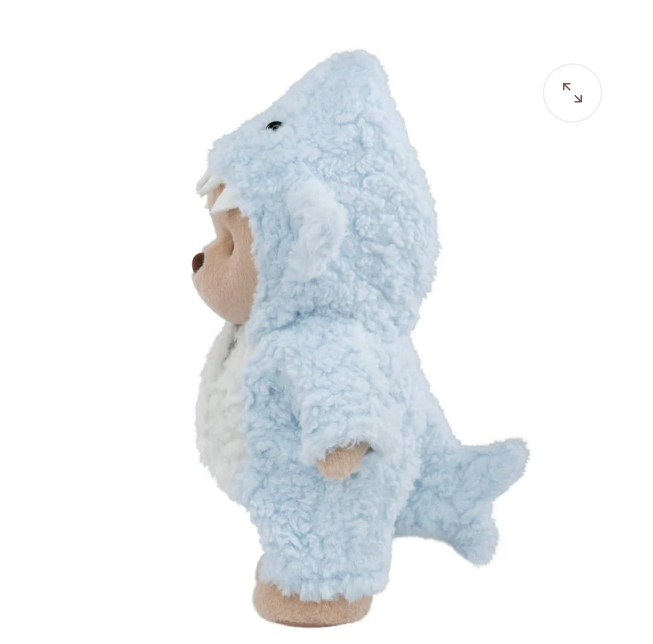 Blue shark outfit 30 cm baby