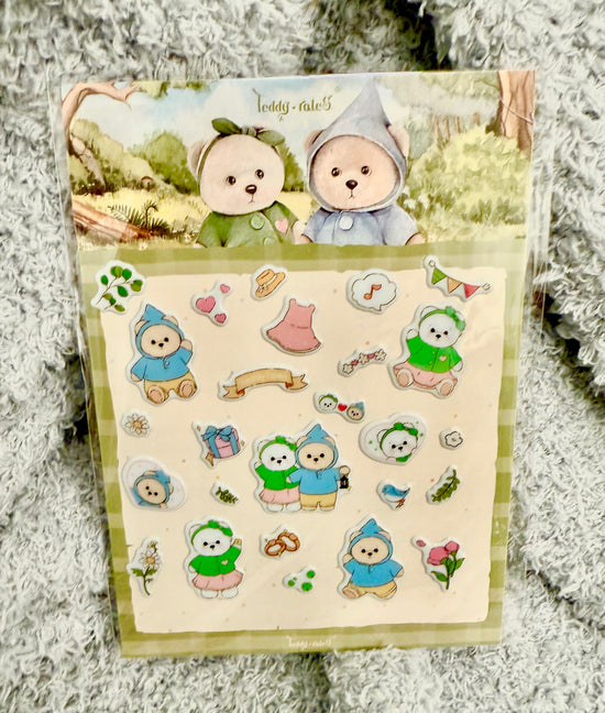 Teddy Tales Bubble Stickers