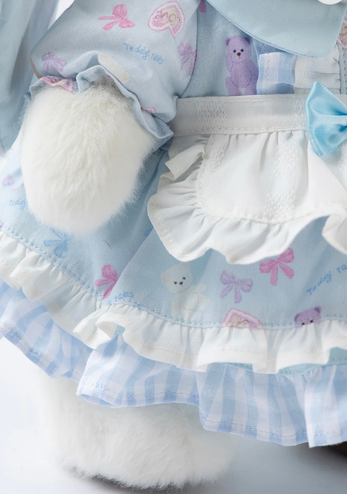 Blue butterfly orchid dress 30 cm baby