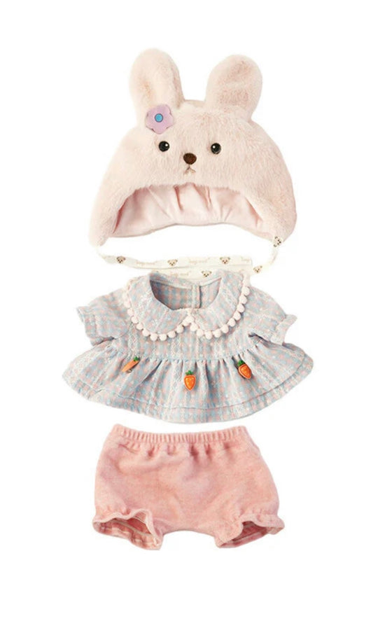 30 cm pink lotus dress