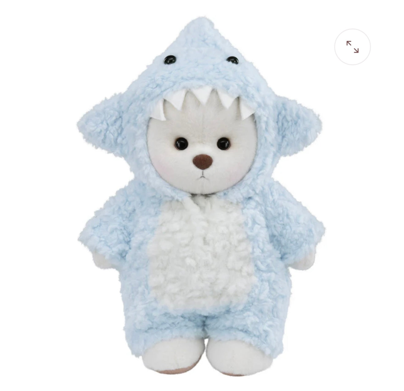 Blue shark outfit 30 cm baby