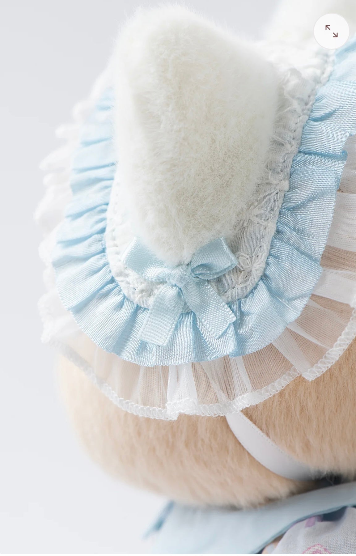 Blue butterfly orchid dress 30 cm baby