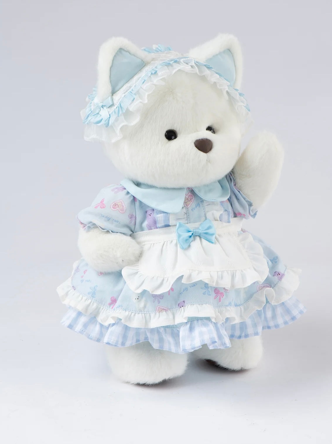 Blue butterfly orchid dress 30 cm baby